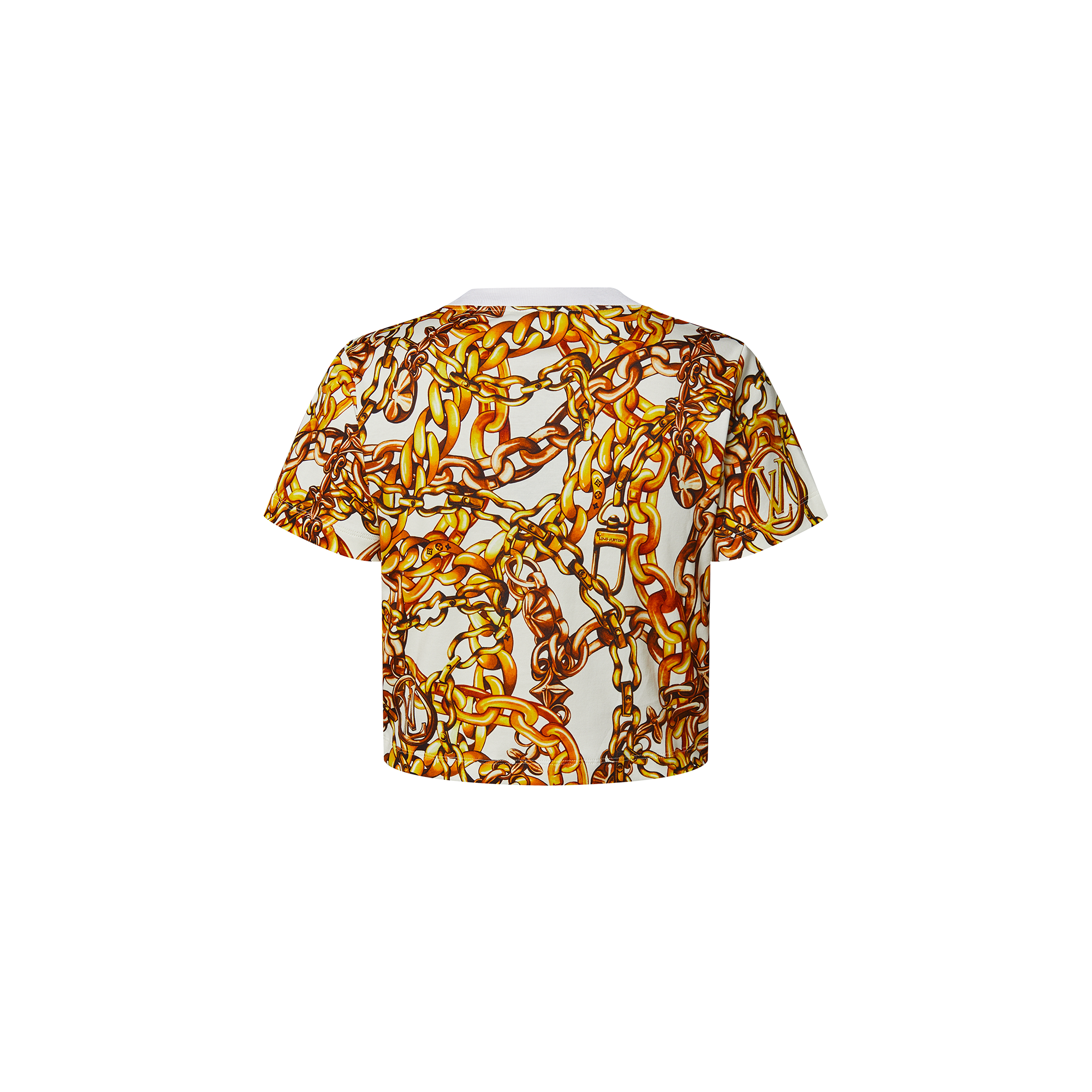 Chain Print Crop Top Women ReadytoWear LOUIS VUITTON
